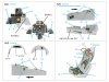 Quinta Studio QD72082 F-4J Early 3D-Printed & coloured Interior on decal paper (Fine Molds) 1/72